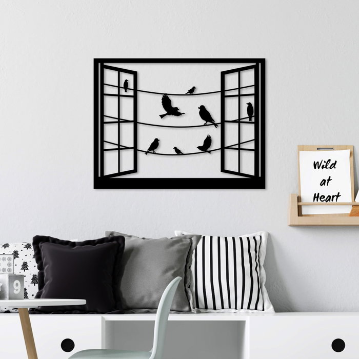 Wallity Birds in Front Of The Window - 3